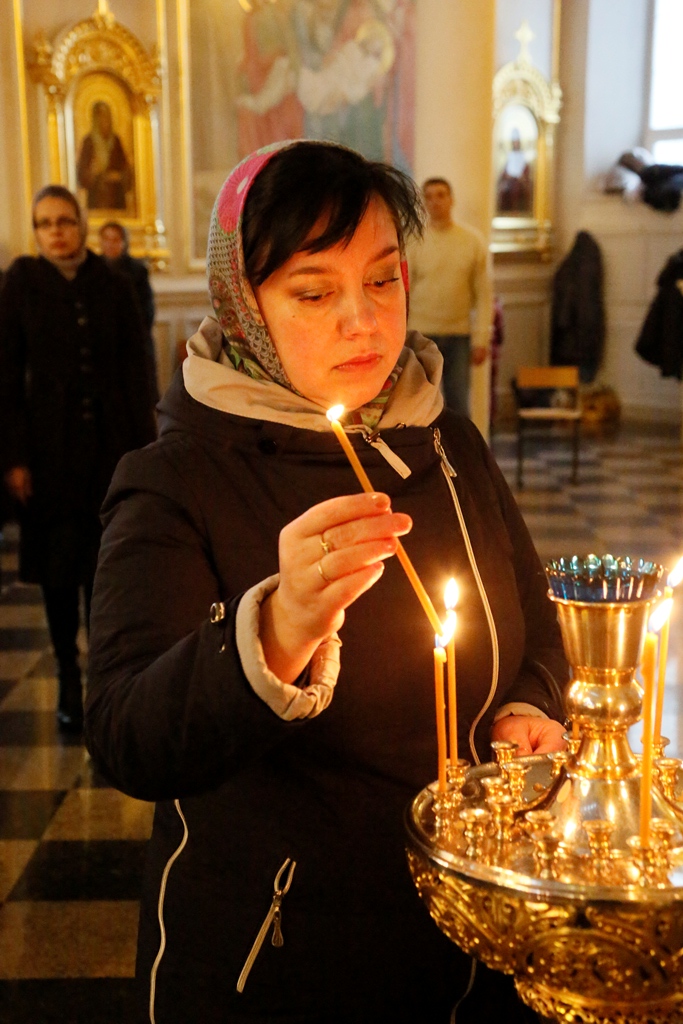 в Свято-Феодоровском кафедральном соборе была совершена Божественная литургия